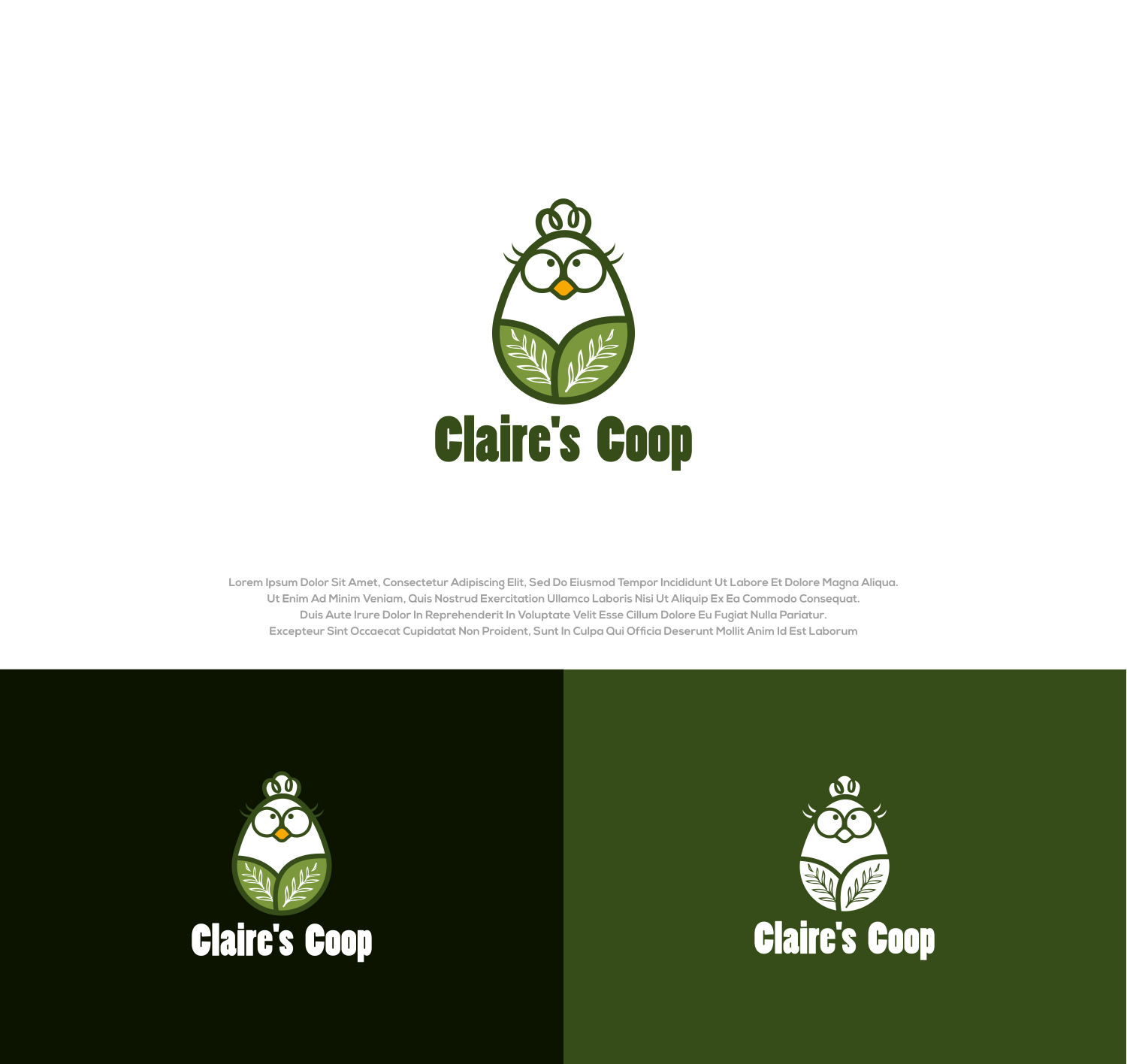 Logo Design by Aditya.DwiRama for Claire's Coop | Design #26343530