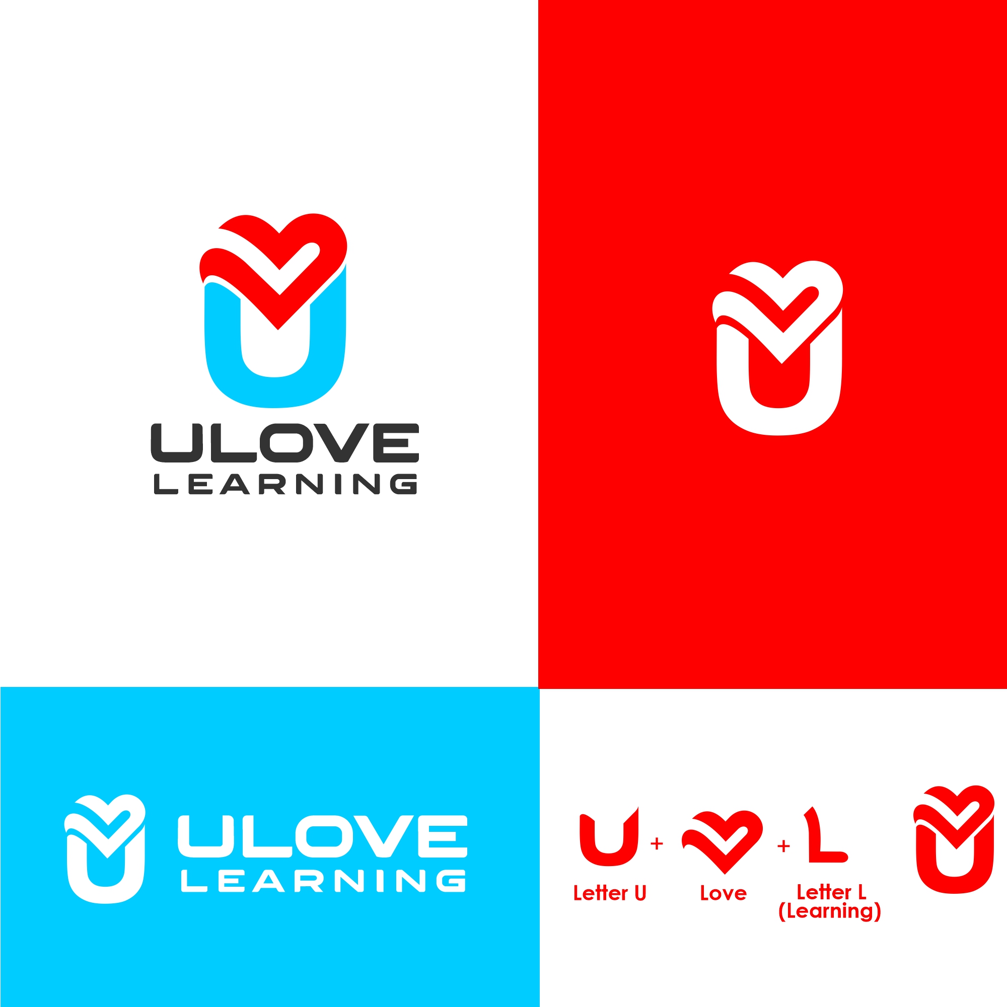 Logo Design by DoelRangkuti for ULove Learning | Design #26346651
