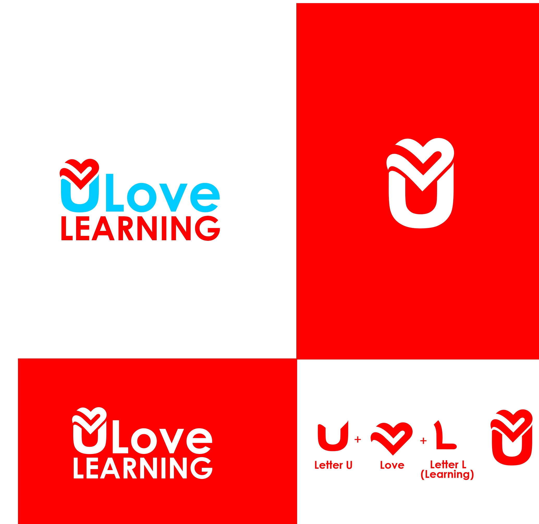 Logo Design by DoelRangkuti for ULove Learning | Design #26352377