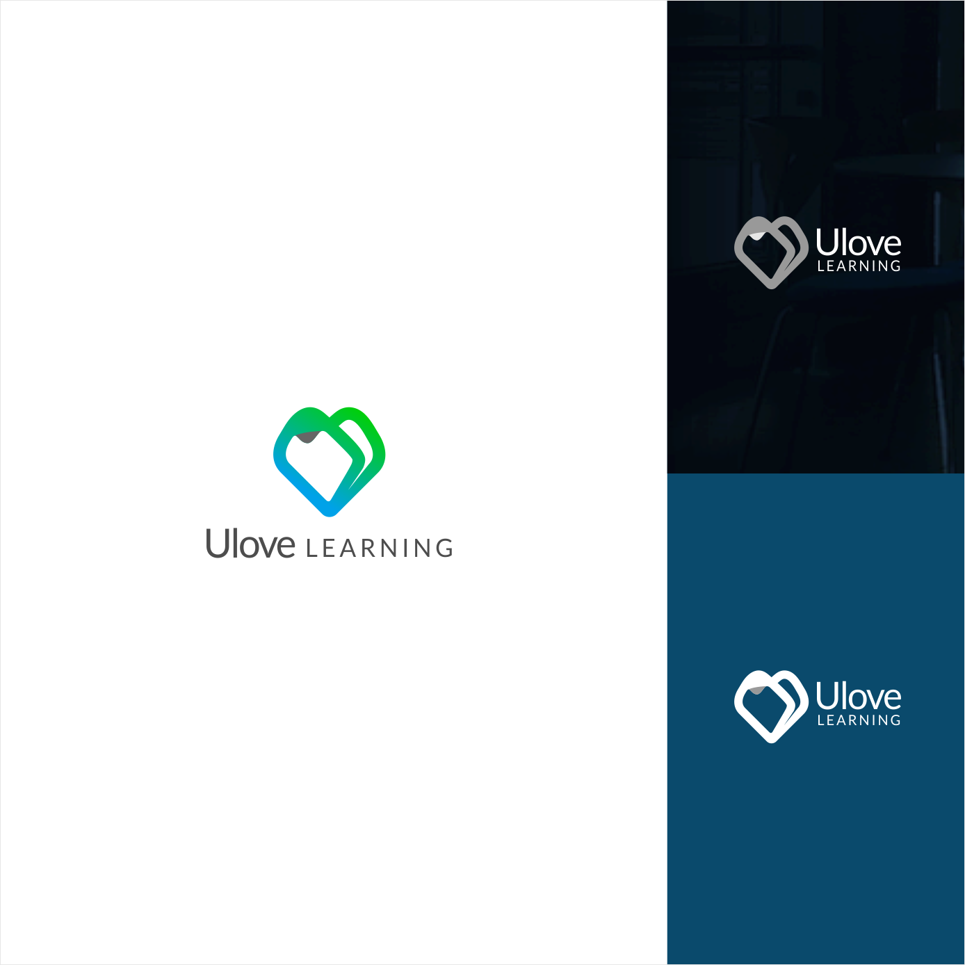 Logo Design by Arham Hidayat for ULove Learning | Design #26384217