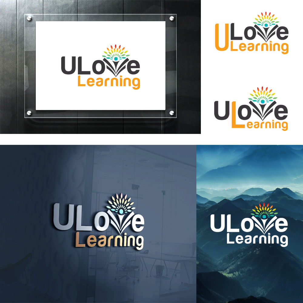 Logo Design by AL-BARAKAH for ULove Learning | Design #26345467