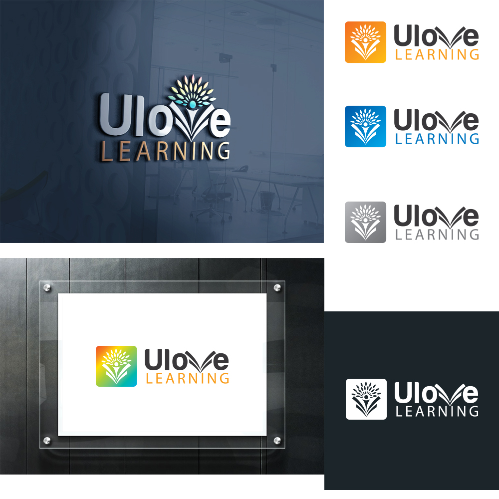 Logo Design by AL-BARAKAH for ULove Learning | Design #26488668