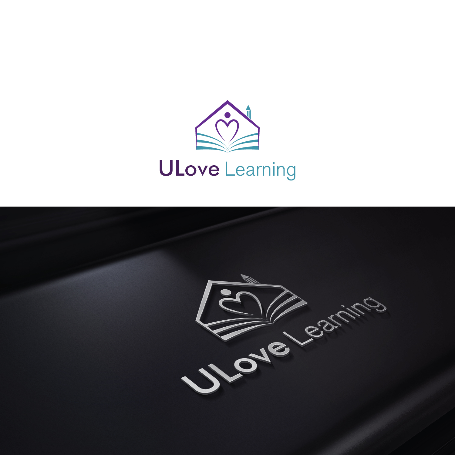 Logo Design by Maxo-Biz for ULove Learning | Design #26341990
