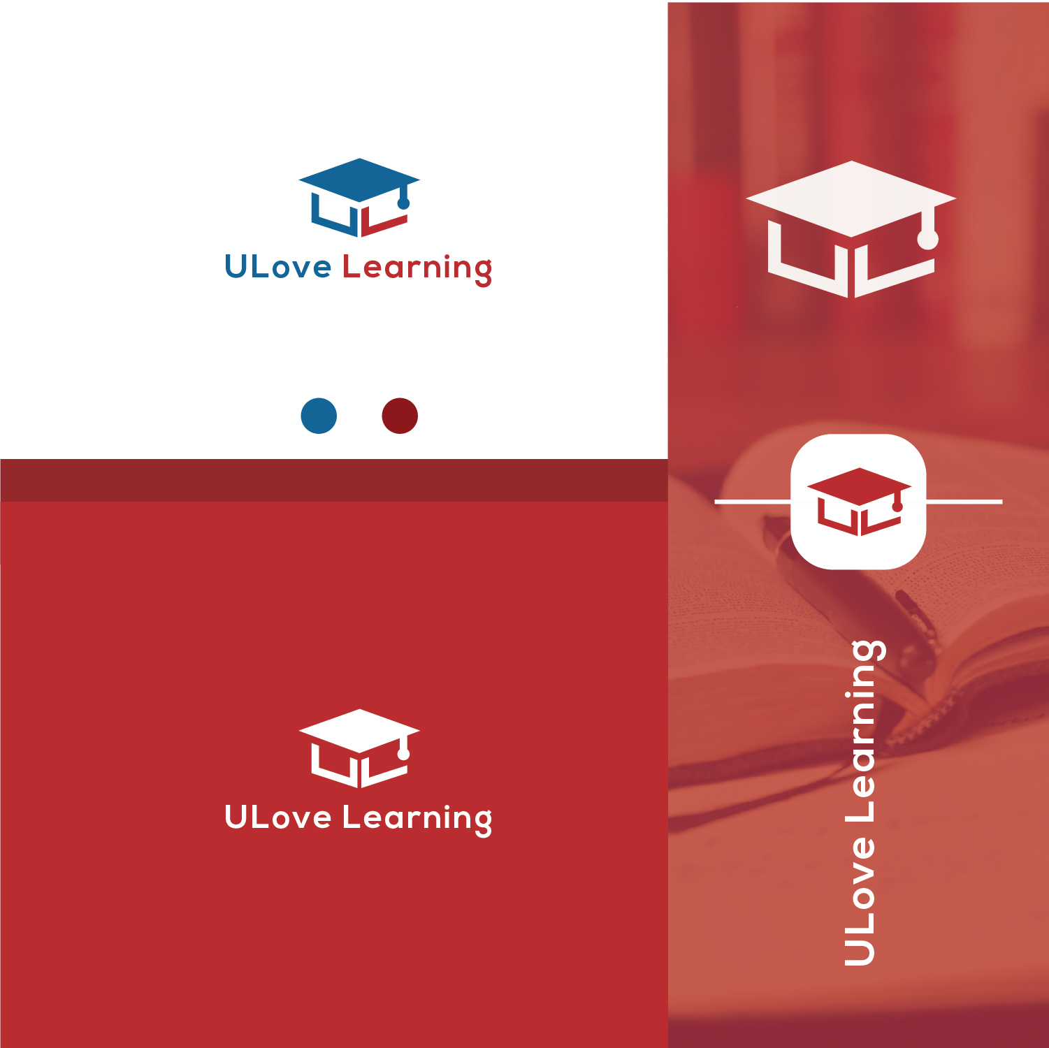 Logo Design by Maxo-Biz for ULove Learning | Design #26347531