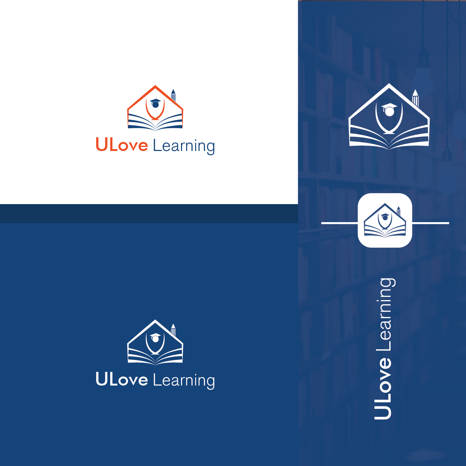 Logo Design by Maxo-Biz for ULove Learning | Design #26352207