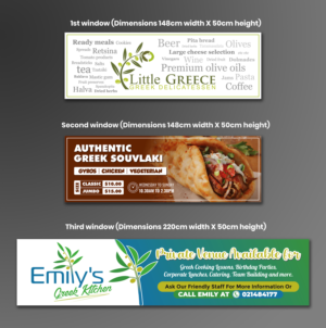 Diseño de Señalética por ecorokerz para Taste Greece food trading Ltd | Diseño: #26341010