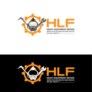 Logo Design by Deziners Zone for HLF Heavy Equipment Repair | Design: #26343400
