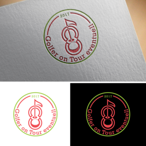 Golfer on Tour | Since 2017 / | Logo Design by Graphic Bricks