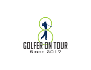 Golfer on Tour | Since 2017 / | Logo Design by BNdesigner
