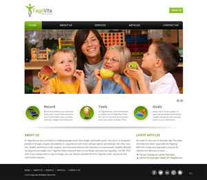 Web Design by pb for this project | Design: #3284496