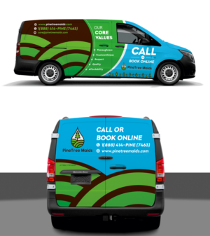 Atlanta housekeeping/cleaning company needs a car wrap design for a 2019 Mercedes Benz Metris Van | Car Wrap-Design von ecorokerz
