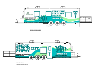 Sullivan County Mobile Treatment Vehicle | Car Wrap Design by elveneclipse
