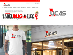 Logo Design by Hieroglyphics for Lucas Products and Services | Design #26373606