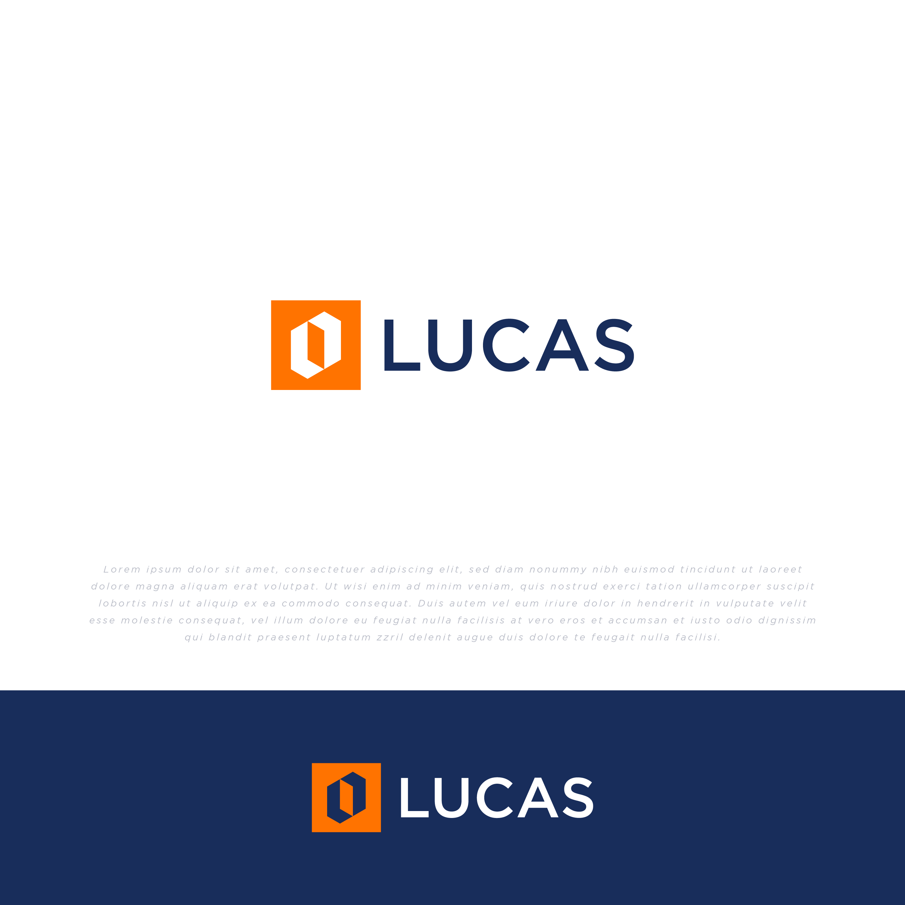 Logo Design by Maria Graphics™ for Lucas Products and Services | Design #26366296
