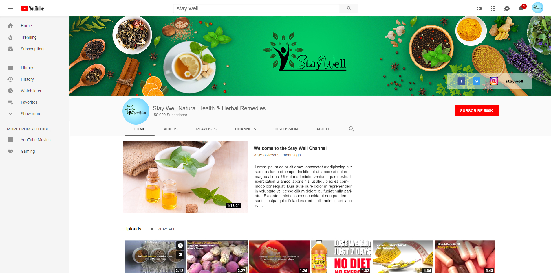 YouTube Design by chipchip15 for this project | Design #26349248