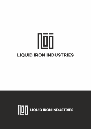 LII Liquid Iron Industries | Logo Design by ViciouSaint