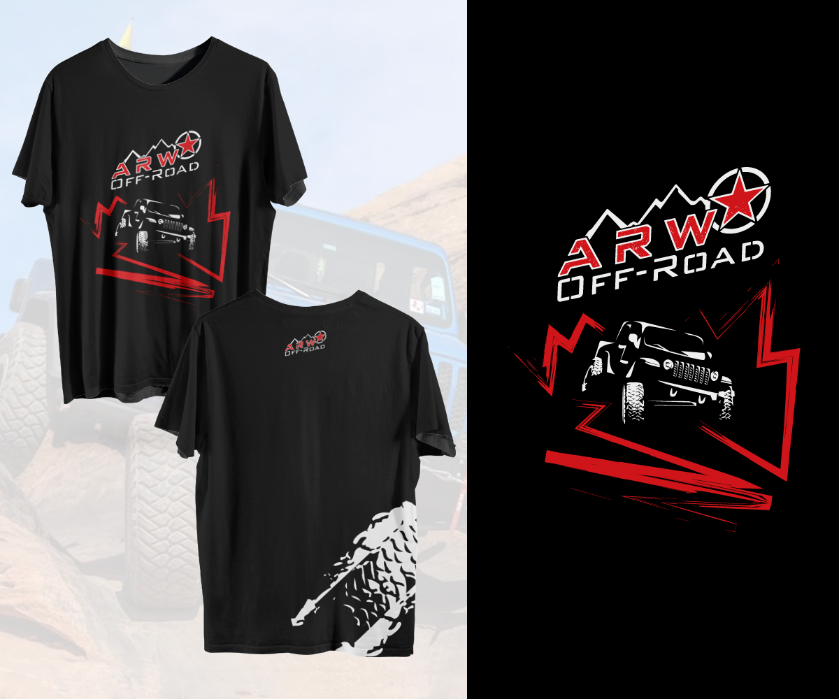 T-shirt Design by K A P T U S for ARW Offroad & Performance | Design #26362039