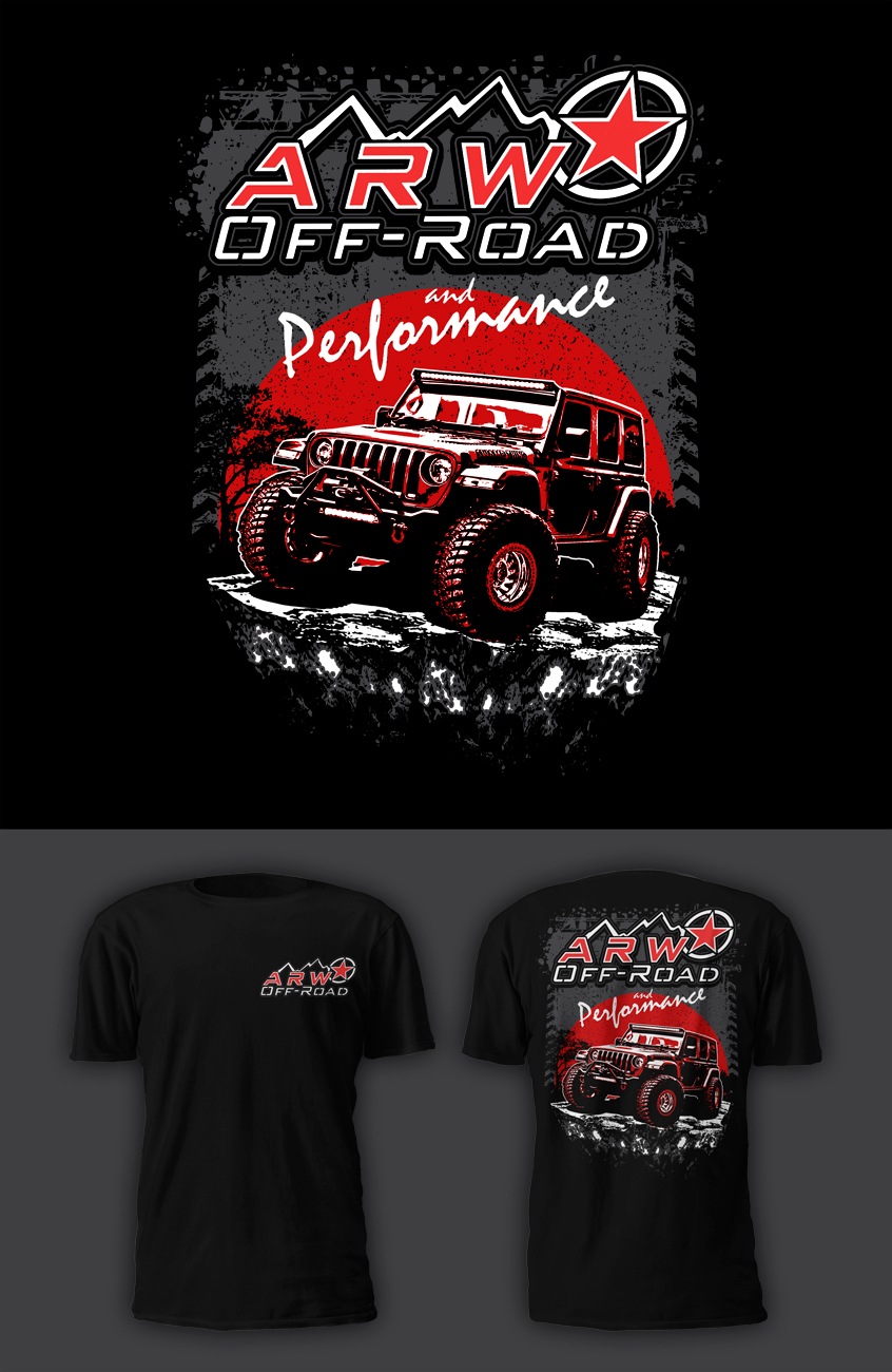 T-shirt Design by D'Mono for ARW Offroad & Performance | Design #26359717