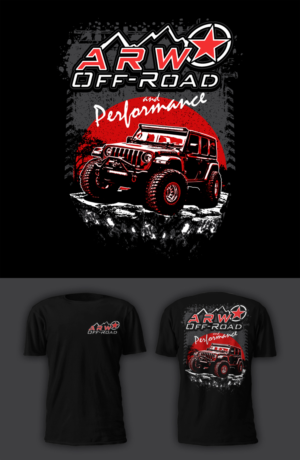 T-Shirt-Design von D'Mono für ARW Offroad & Performance | Design: #26359717