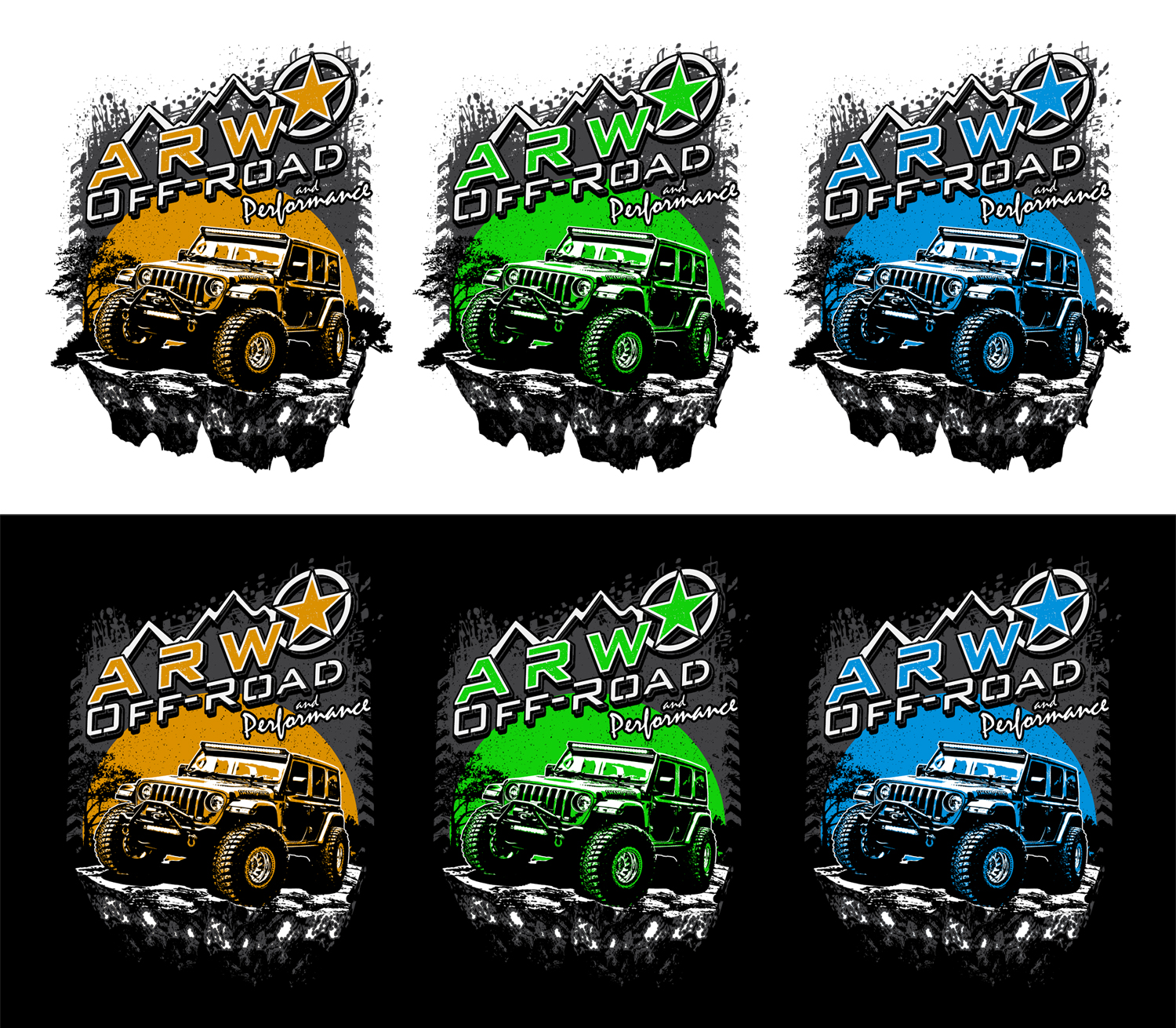 T-shirt Design by D'Mono for ARW Offroad & Performance | Design #26362088