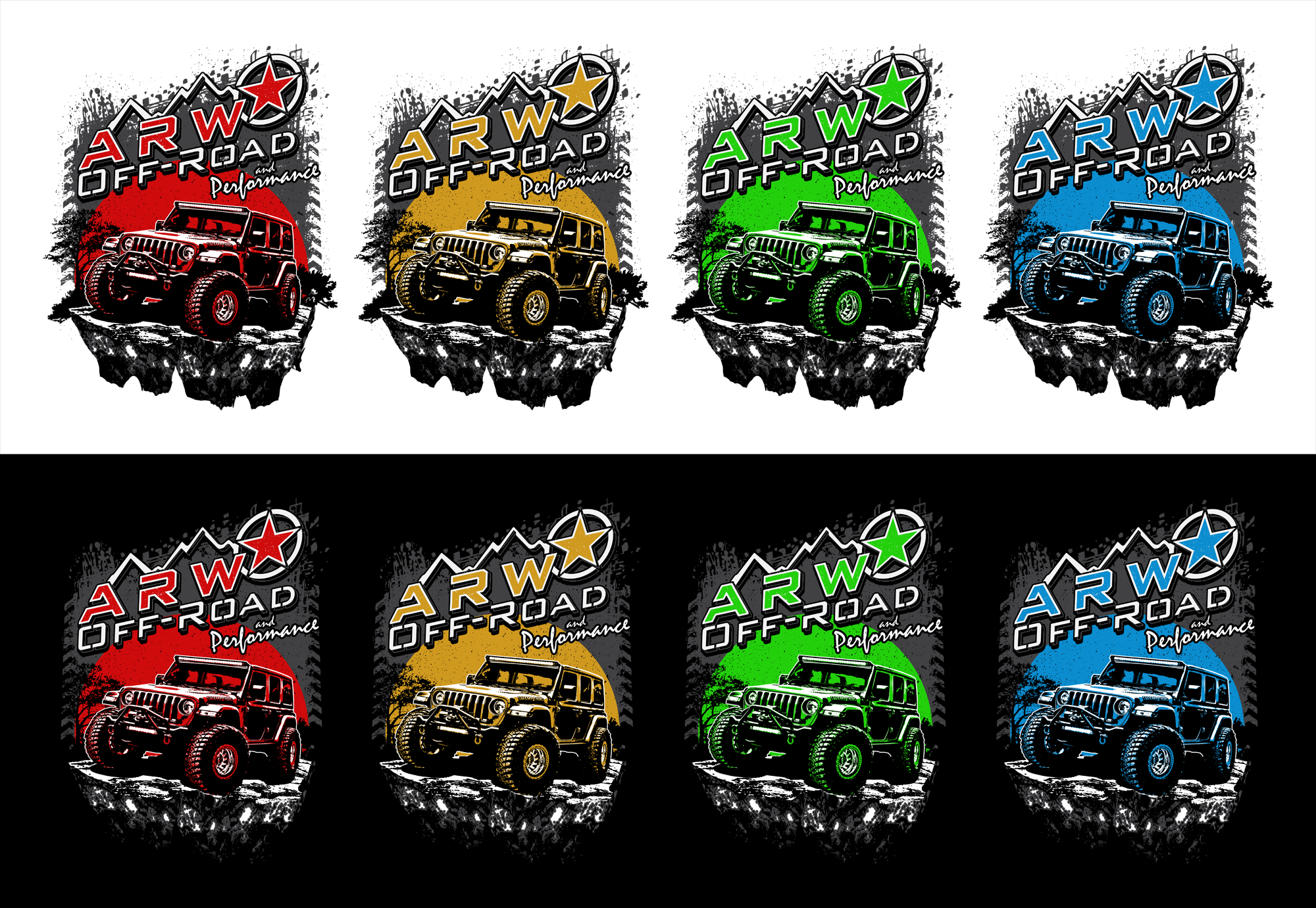 T-shirt Design by D'Mono for ARW Offroad & Performance | Design #26368293