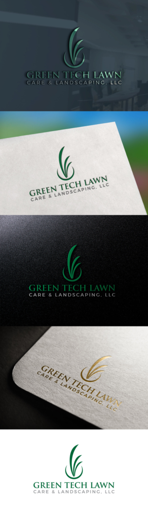 "Green Tech Lawn Care & Landscaping, LLC" | Logo Design by stokes18