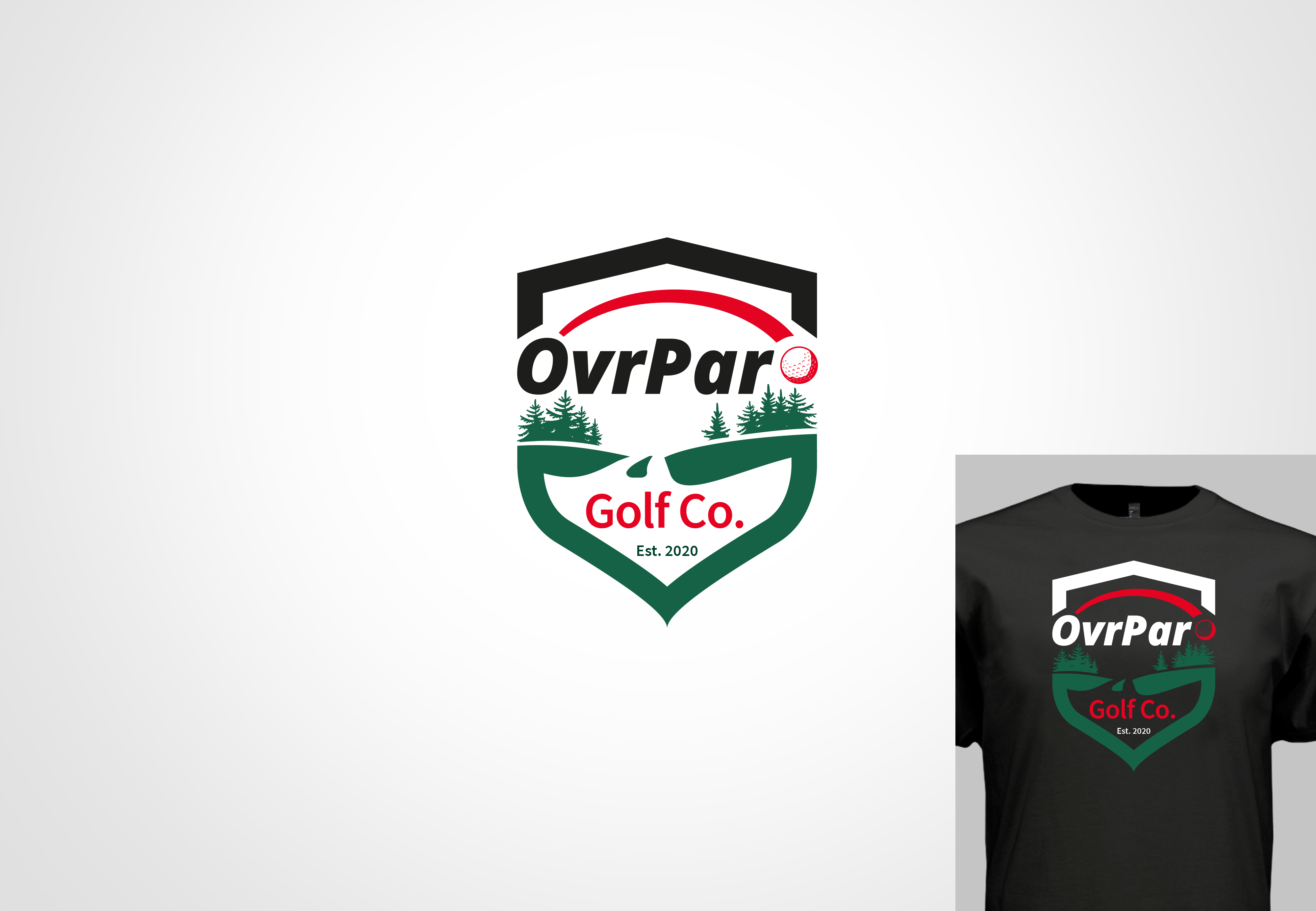 Logo Design by Taya Bright for OvrPar Golf Co. | Design #26359013