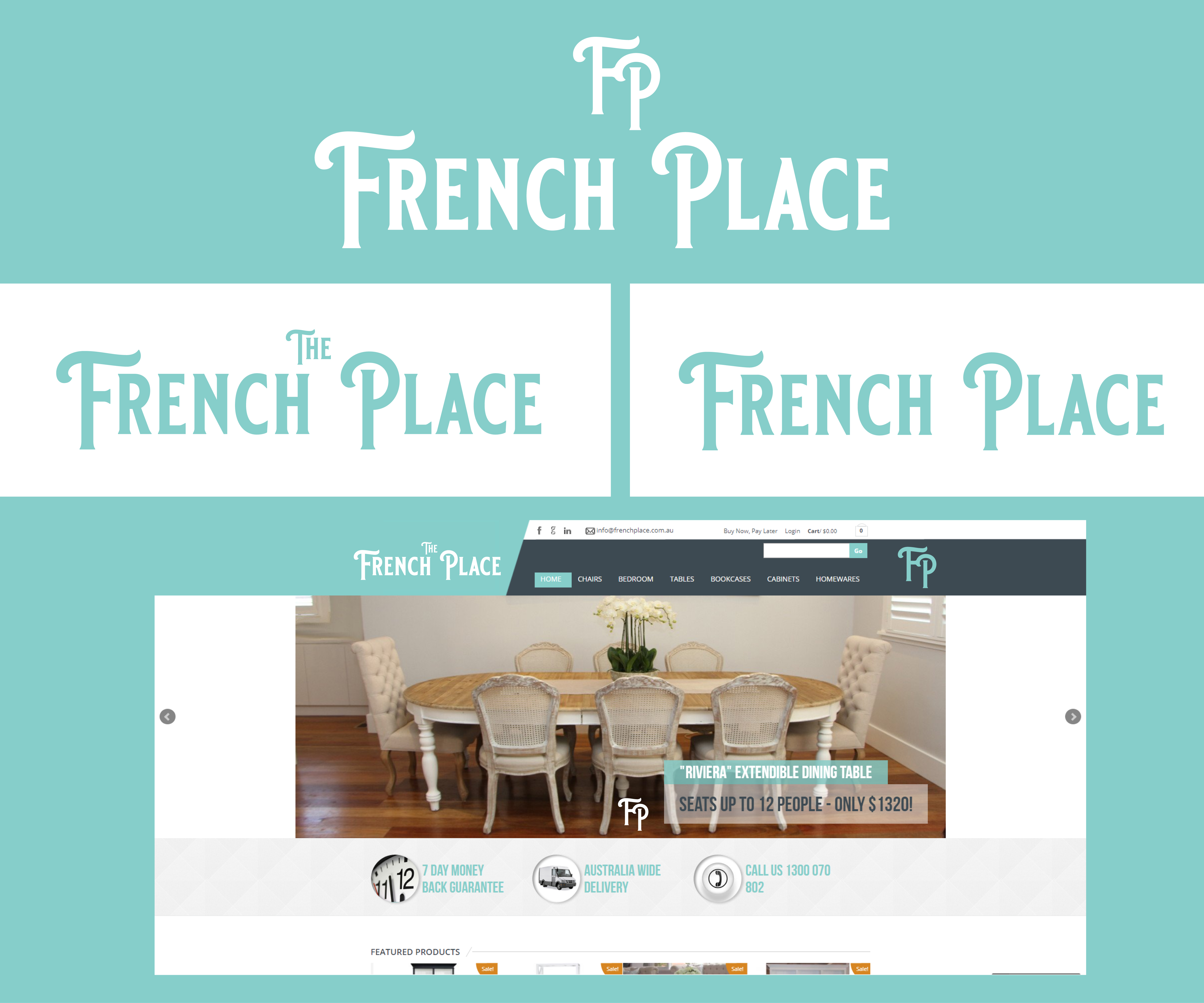 Logo-Design von JohnDustDesign für French Place | Design #26347281
