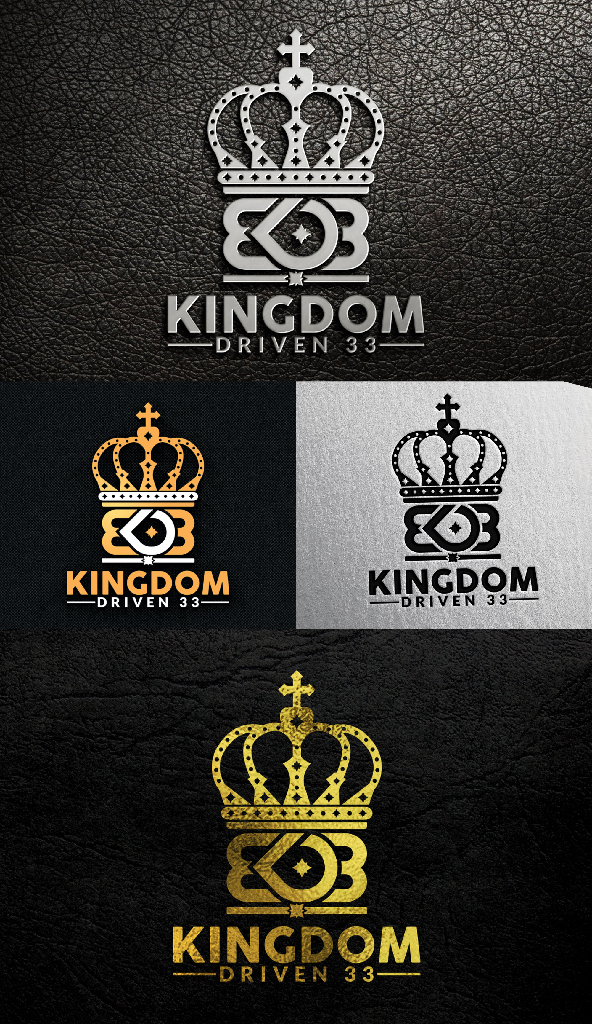 Logo Design by KawsarPatwary5 for Kingdom Driven 33 | Design #26360580