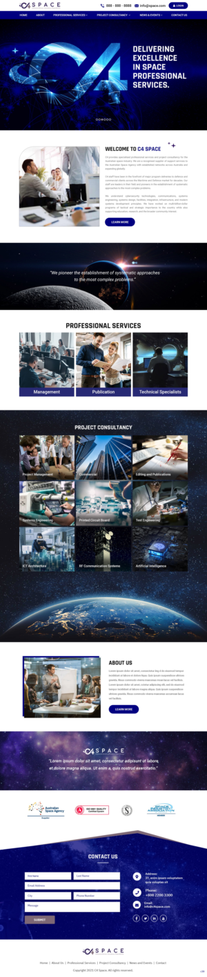 Web Design by pb for this project | Design #26386015