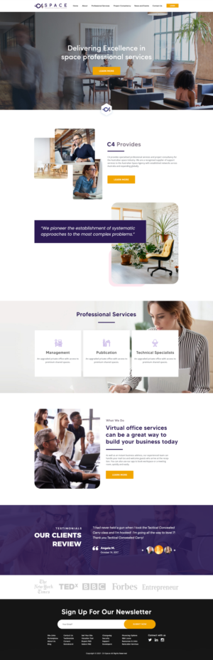 Web Design by Ayesha Khan for this project | Design #26355151