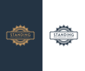 standing maditerranean property | Logo Design by kimcam