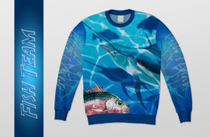 Sublimation long sleeve fishing shirt | T-Shirt-Design von Al Pech
