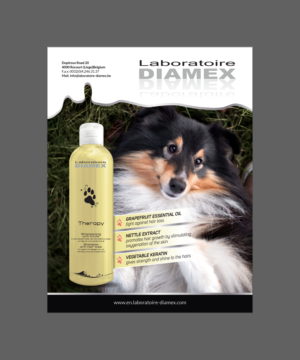 THERAPY ANTI HAIR LOSS SHAMPOO FOR DOGT | Design de Flyer par creative.visuals