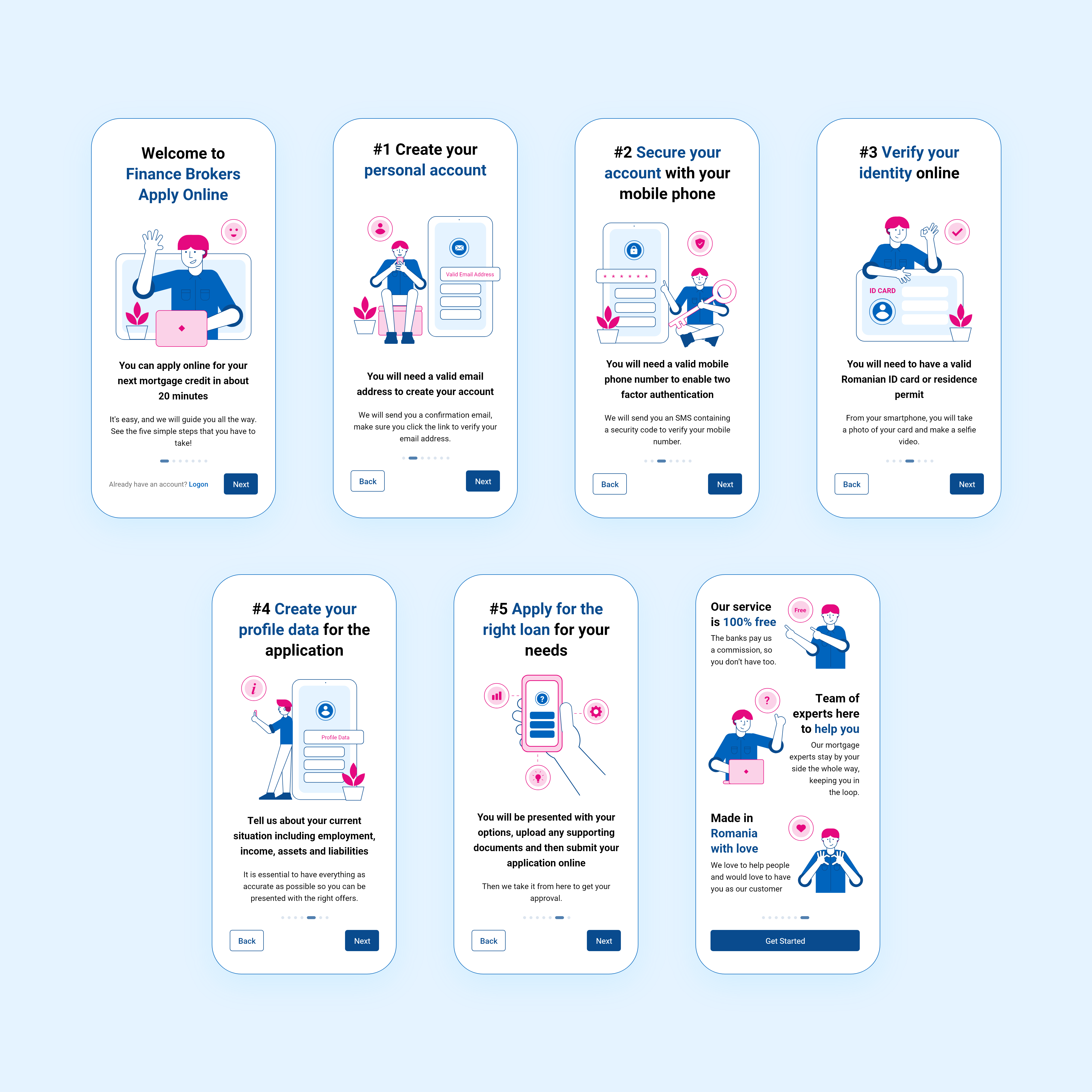 Web Design by Kevin Syauqi for Finance Brokers Network | Design #26364054
