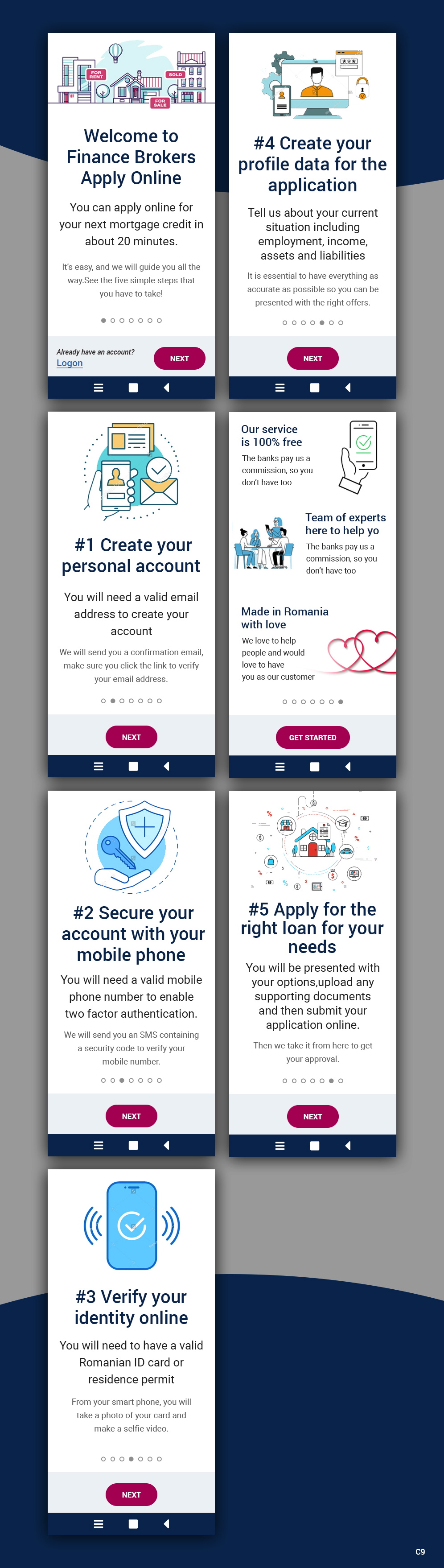 Web Design by pb for Finance Brokers Network | Design #26355022
