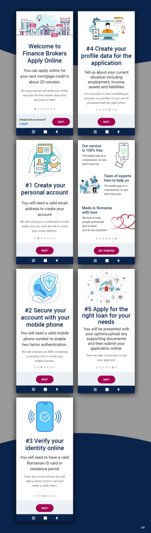 Web Design by pb for Finance Brokers Network | Design: #26355022
