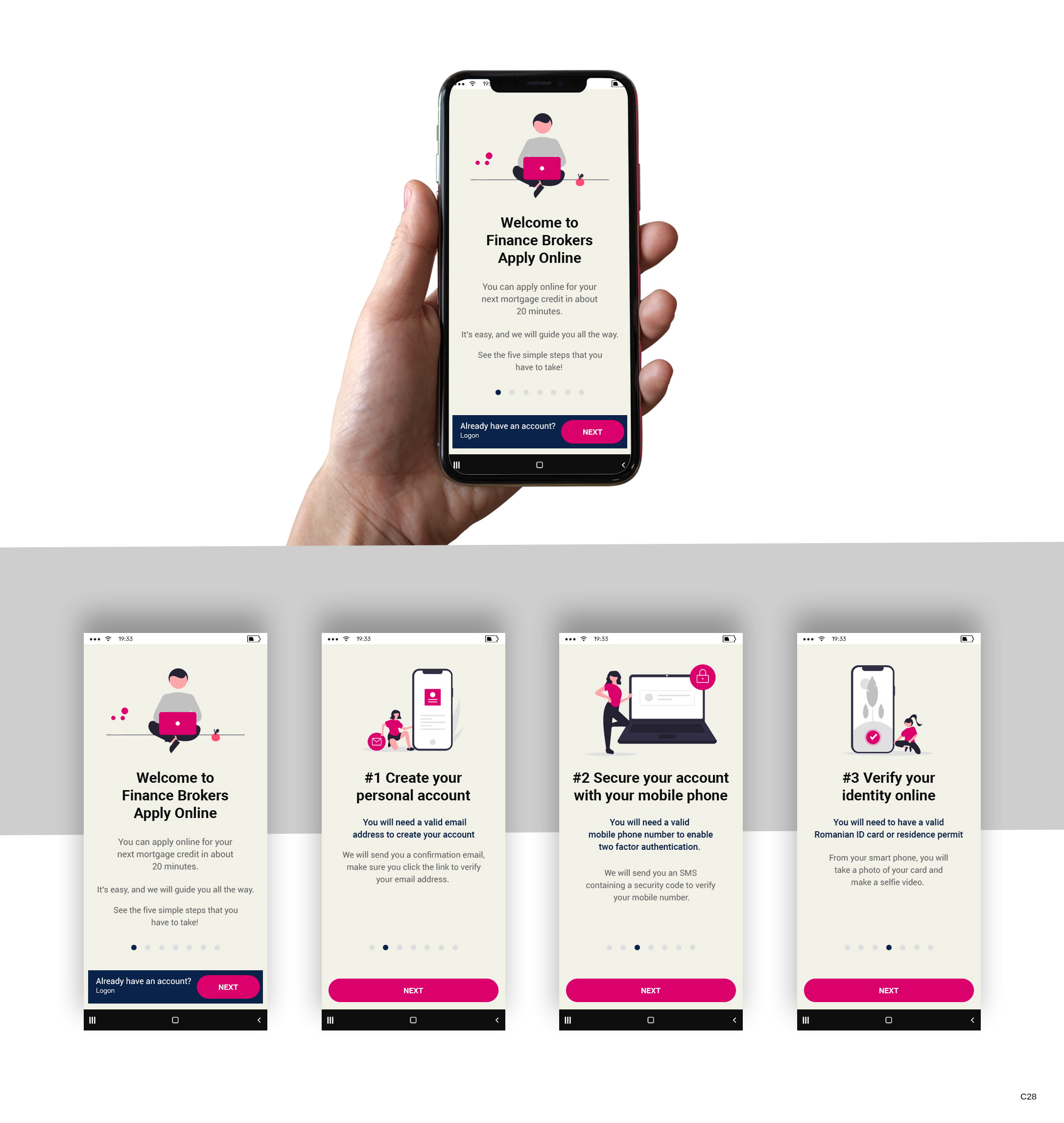 Web Design par pb pour Finance Brokers Network | Design #26355023