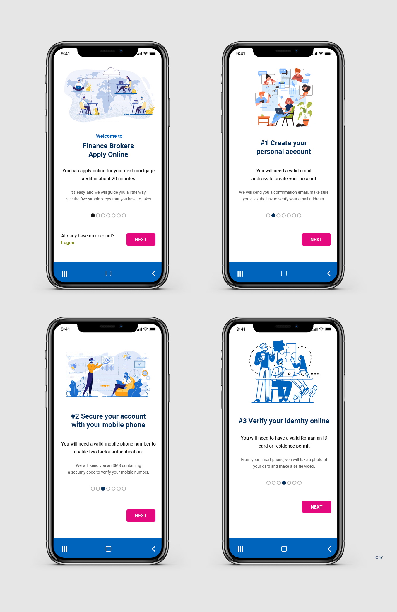 Web Design par pb pour Finance Brokers Network | Design #26355025