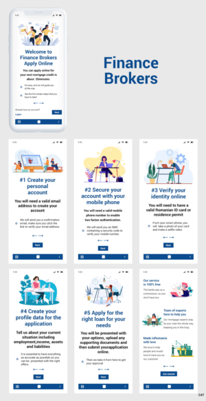 Web Design by pb for Finance Brokers Network | Design: #26355034