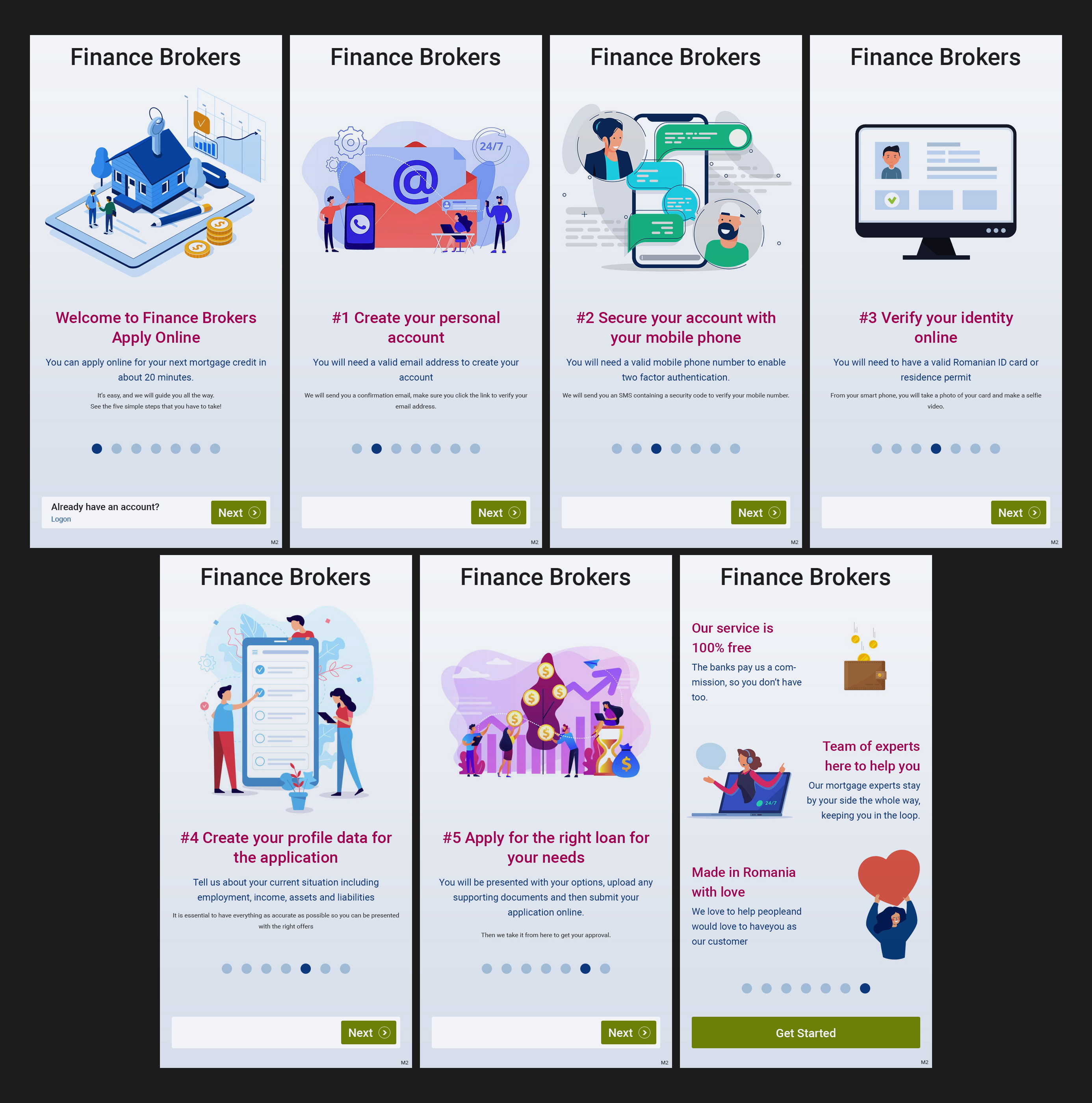Web Design par pb pour Finance Brokers Network | Design #26355037