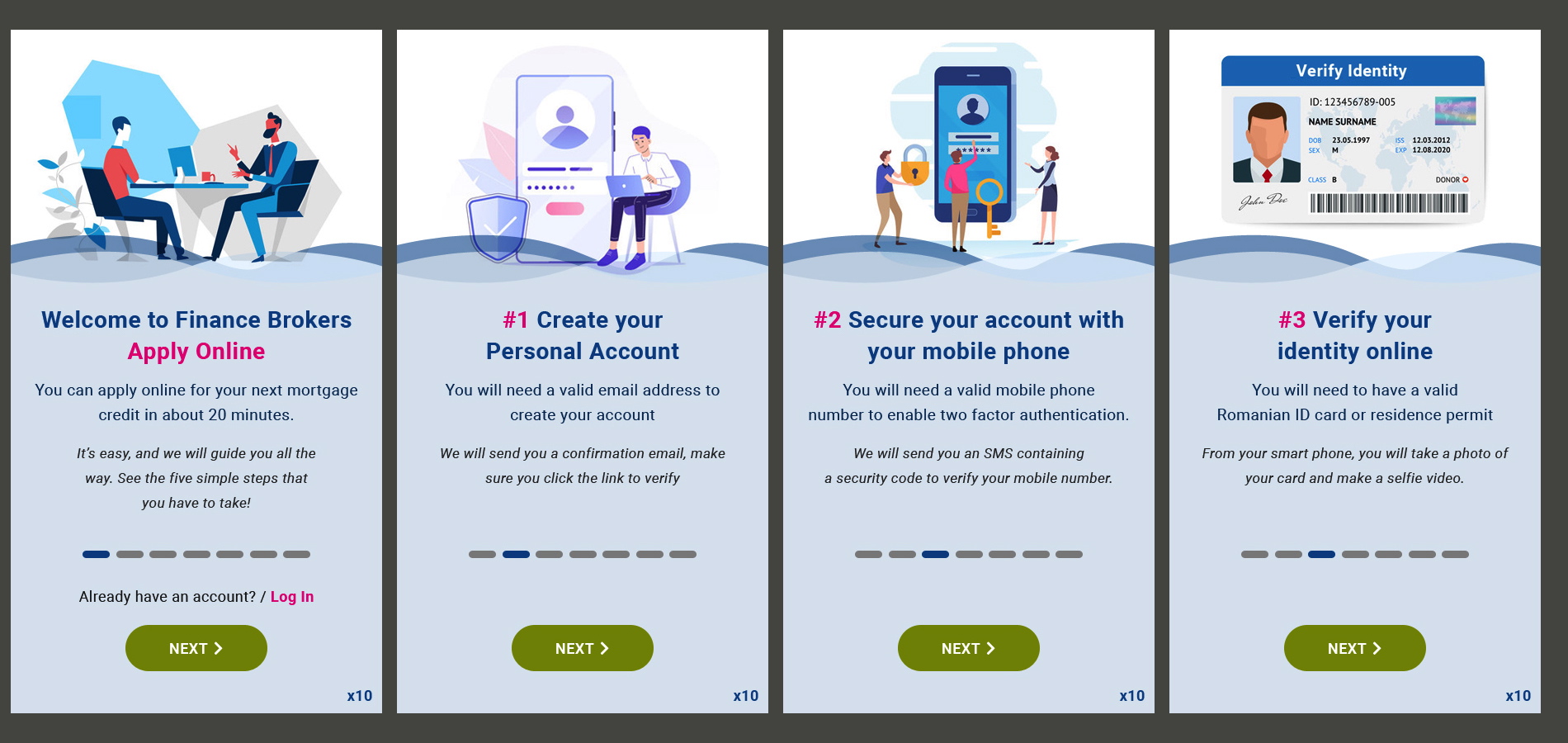 Web Design by pb for Finance Brokers Network | Design #26355038