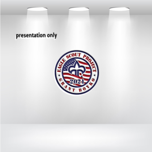 Eagle Scout Project (top of logo, instead of "Live Scouting's Adventure") Grant Boyko (bottom of logo, instead of "National Jamboree") Year on Logo 2021 (instead of 2017) | Diseño de Logo por uitaki