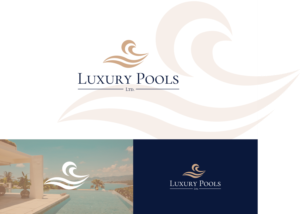 Luxury Pools Ltd. | Logo Design by Ng V Duc
