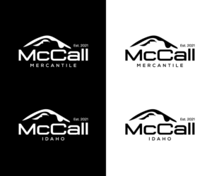 McCall Mercantile            McCall, Idaho        Est. 2021 | Design de Logo par makerlogoz
