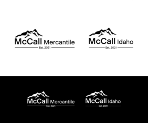 McCall Mercantile            McCall, Idaho        Est. 2021 | Diseño de Logo por Art Lancer