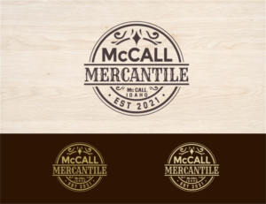 McCall Mercantile            McCall, Idaho        Est. 2021 | Logo Design by LIZZY LO