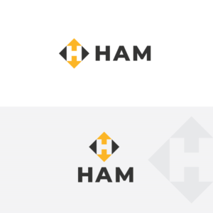 HAM or just the H in a creative way but be creative but either use HAM or the H for a icon logo | Logo Design by nandkumar