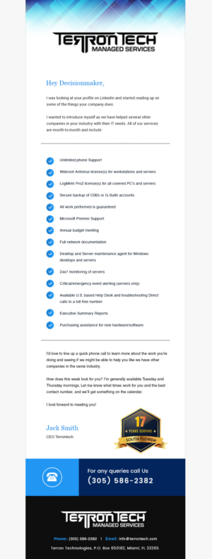 Email Marketing Design by Expert Designer for this project | Design: #26443063