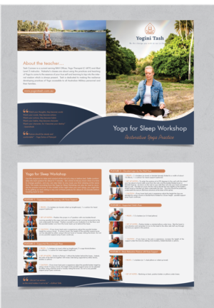 Yoga Workshop - Yoga Practice information flyer | Flyer-Design von alex989